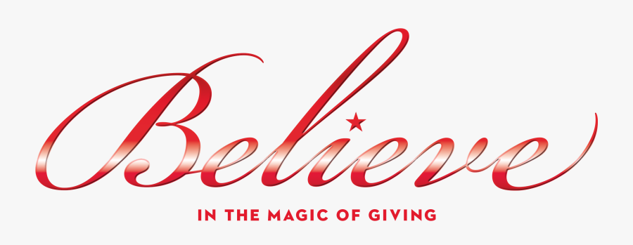 Macys Believe Png, Transparent Clipart