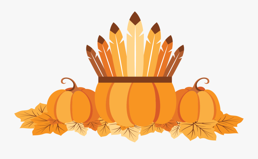 Decorate Clipart Thanksgiving - Dia De Accion De Gracias Calabazas, Transparent Clipart