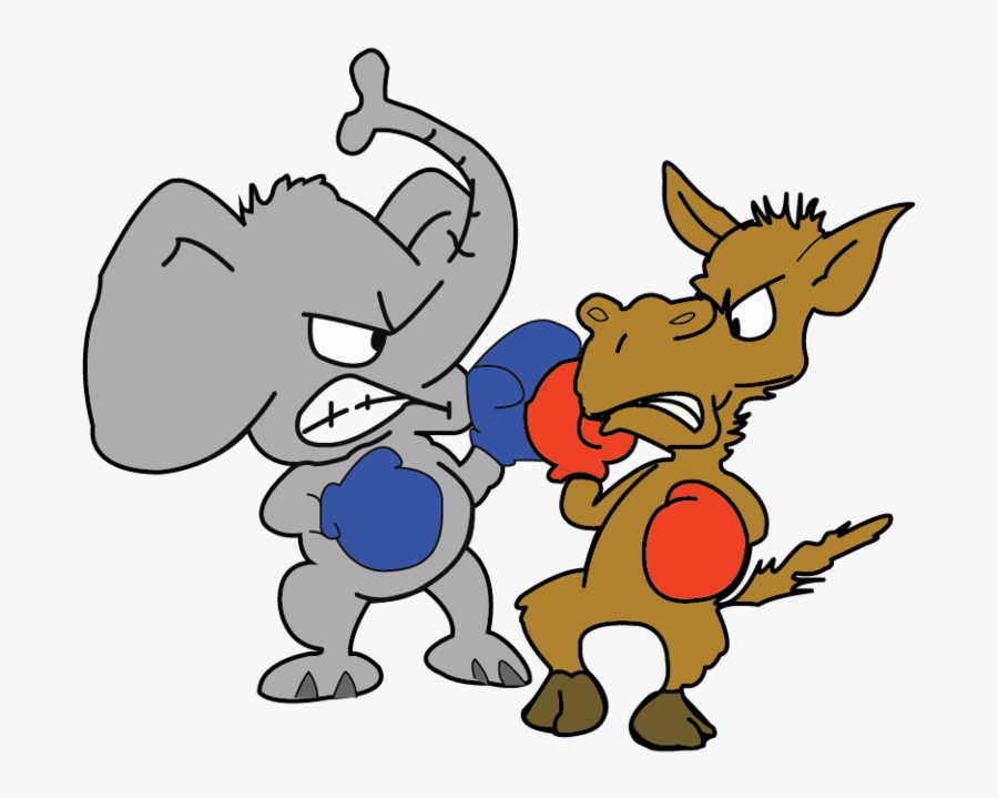 United States Of America Republican Party Democratic - Cartoon Parasympathetic Nervous System, Transparent Clipart