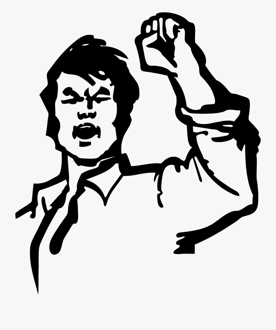 Fist Raised Union Free Picture - Increase Sense Of Humour, Transparent Clipart