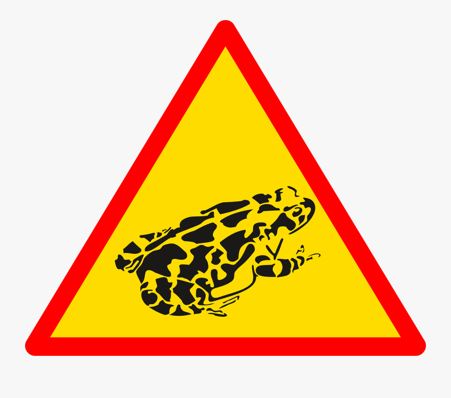 Sign Road Road Sign Free Picture - Znak Drogowy Uwaga Wypadki, Transparent Clipart