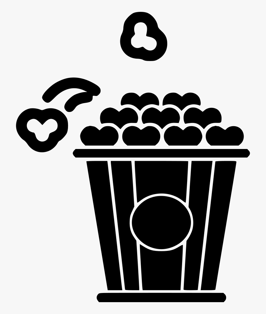 Popcorn - Pop Corn Png Icon, Transparent Clipart