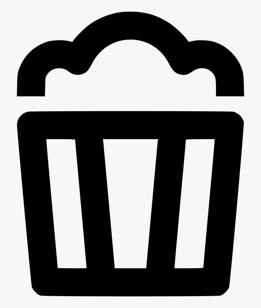 Popcorn, Transparent Clipart