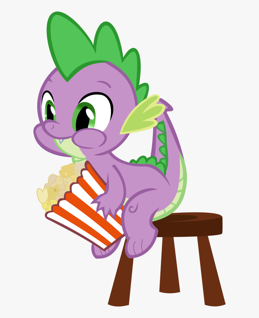 Image Free Download Artist Freak Uo Popcorn Safe Simple - My Little Pony Spike Gif, Transparent Clipart