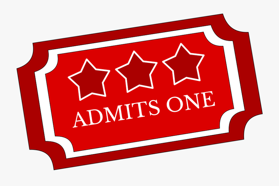 Circus, Admit One, Fun, Funny, Popcorn, Cinema, Premier, Transparent Clipart