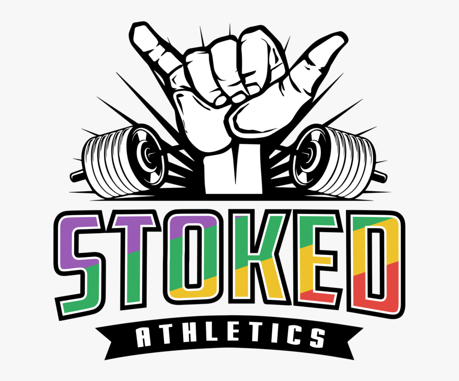 Stoked Athletics - Athletics Clothing Logo, Transparent Clipart
