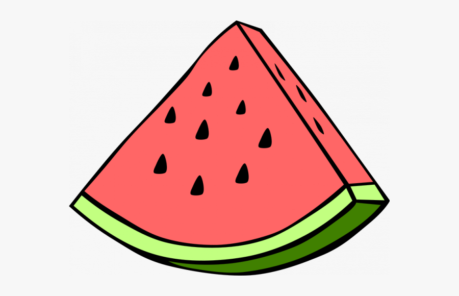 Watermelon - Vine - Border - Watermelon Clipart, Transparent Clipart