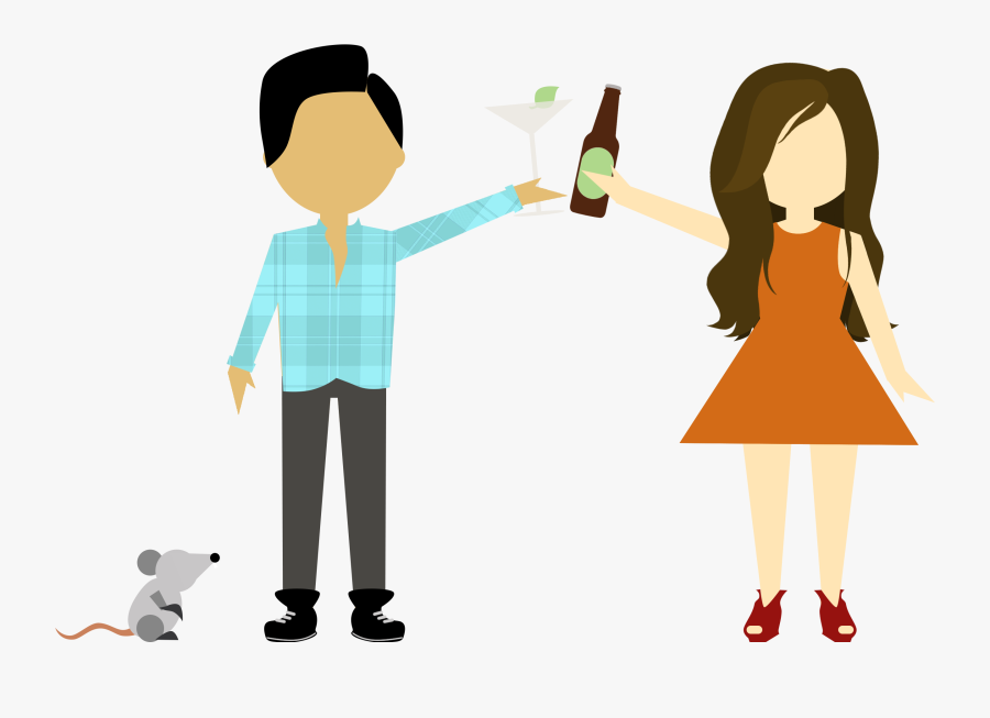Somehow, Amid The Skyscrapers, Eucalyptus Cocktails - Cartoon, Transparent Clipart