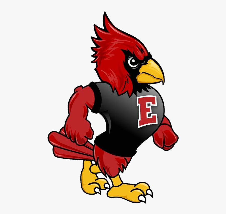 Ellendale Cardinals, Transparent Clipart