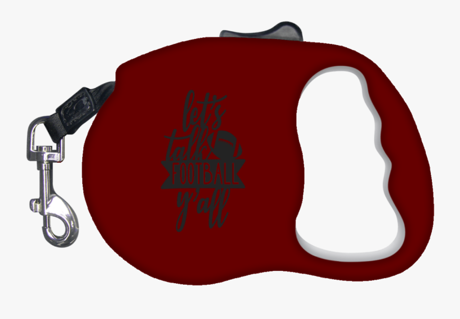 Let"s Talk Football Y"all Retractable Dog Leash- Pets - Leash, Transparent Clipart