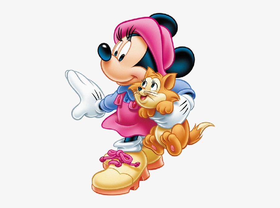 Minnie Mouse - Mickey Mouse Cartoon Images Download, Transparent Clipart
