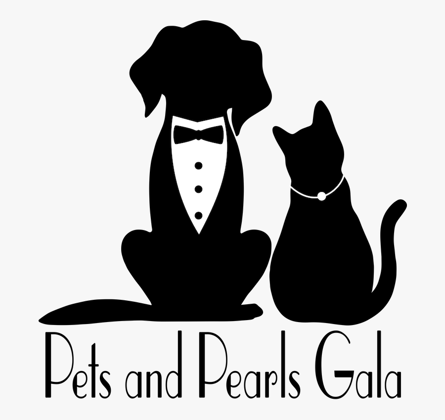 Picture - Cat And Dog Silhouettes, Transparent Clipart