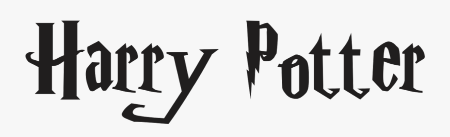 Clip Art Harry Potter Fonts Free - Harry Potter, Transparent Clipart
