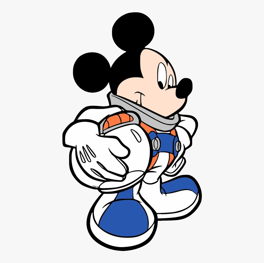 Astronaut Mickey Mouse Clipart, Transparent Clipart
