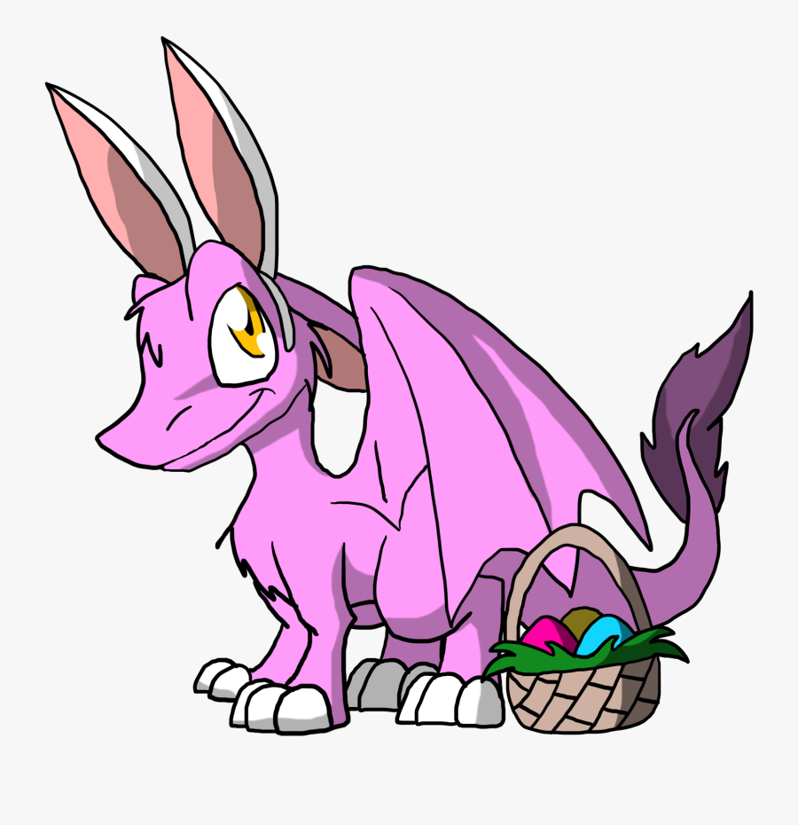 Sdfurrydragon 121012 Bubblegum Easter - Dragon, Transparent Clipart