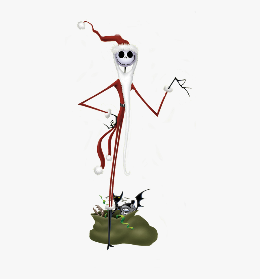 Jack Skellington Sandy Claws, Transparent Clipart