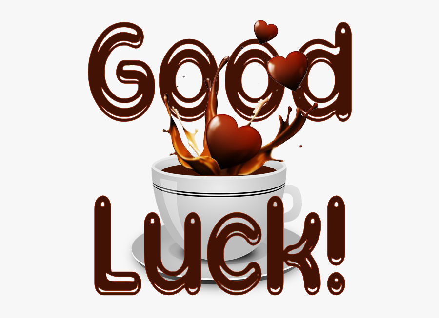 Good Luck Chocolate Heart Splash, Transparent Clipart