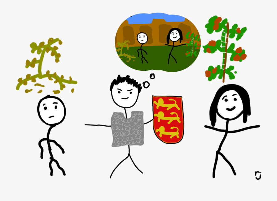Knights, Tomatoes, And Defining A Final Vocabulary - Cartoon, Transparent Clipart