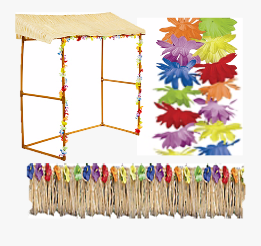 Pontoon Tiki Party Kit - Party City Tiki Bar Instructions, Transparent Clipart