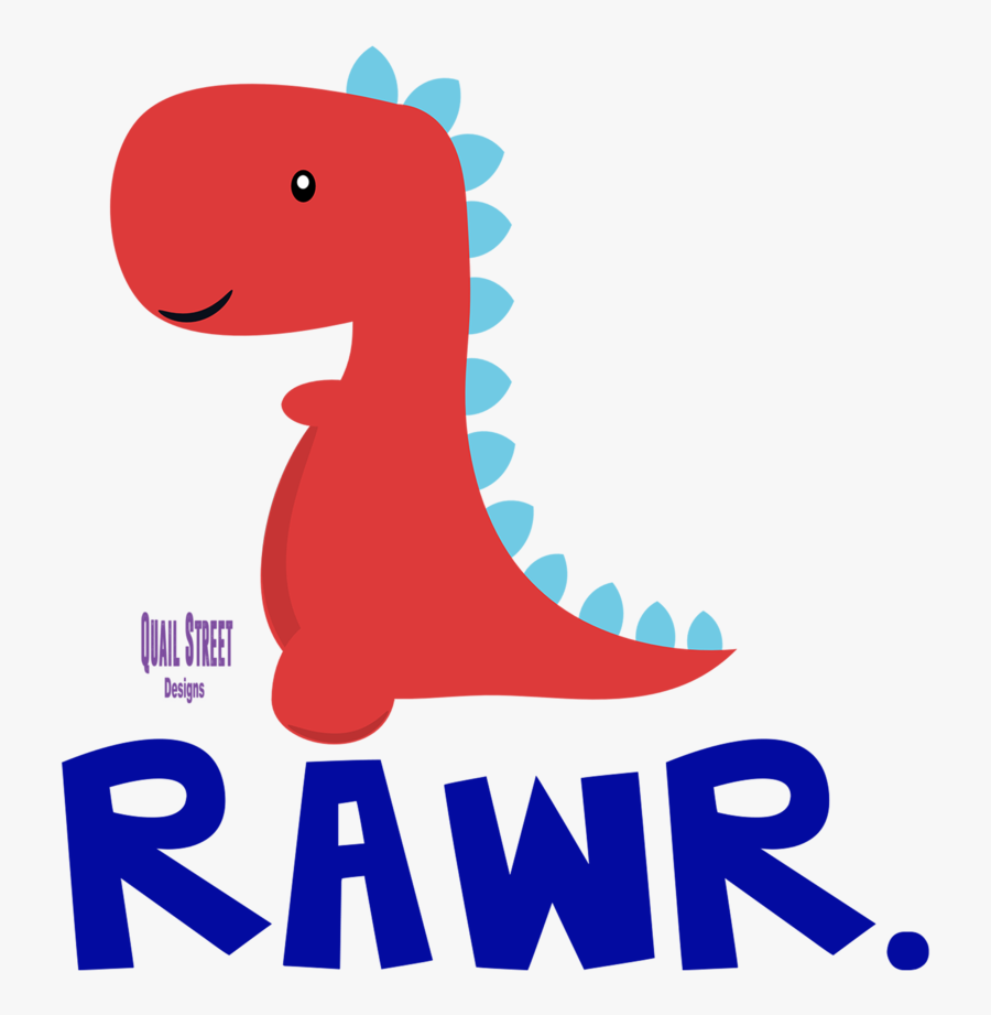 Rawr Dinosaur Vinyl Decal - Dinosaur Vinyl Decal, Transparent Clipart