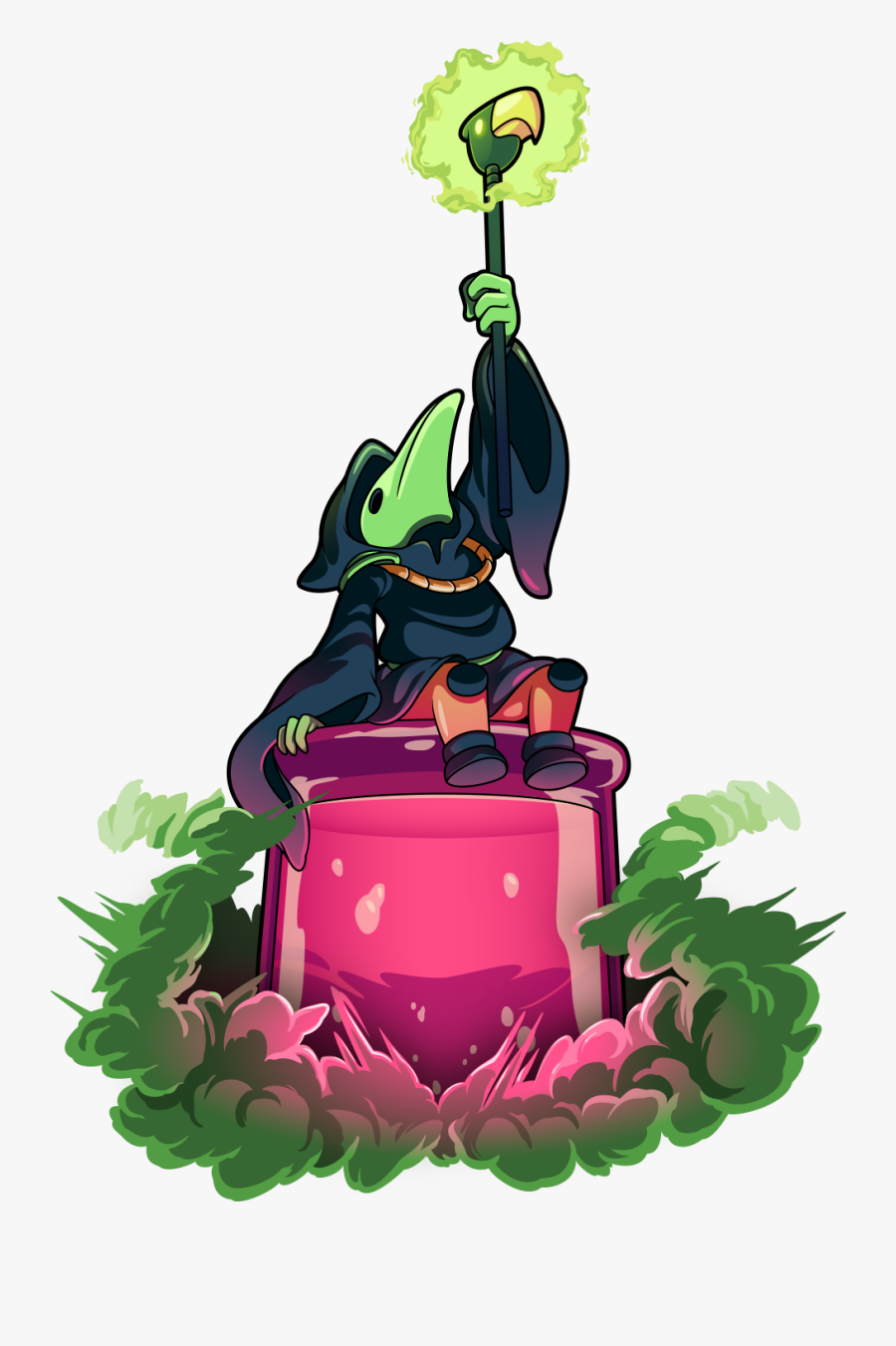 Welcome To The Elevator - Plague Knight Official Art, Transparent Clipart