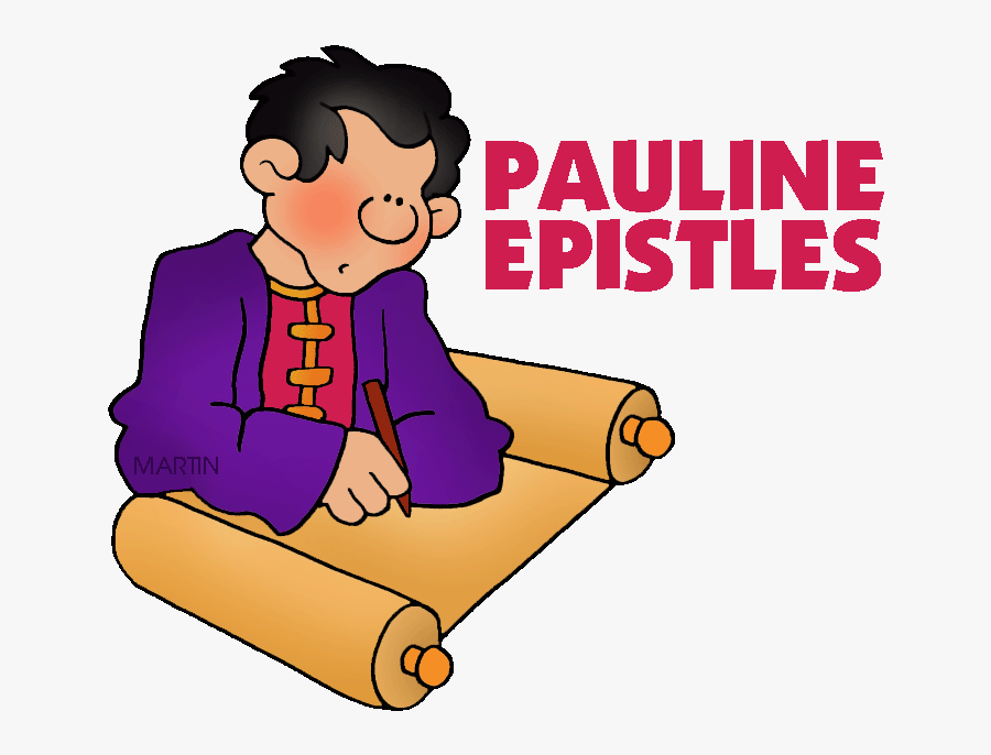 Free Bible Clip Art By Phillip Martin, Pauline Epistles - Epistles Clipart, Transparent Clipart