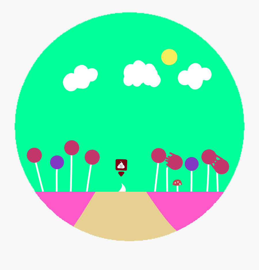 Candyland Circle, Transparent Clipart