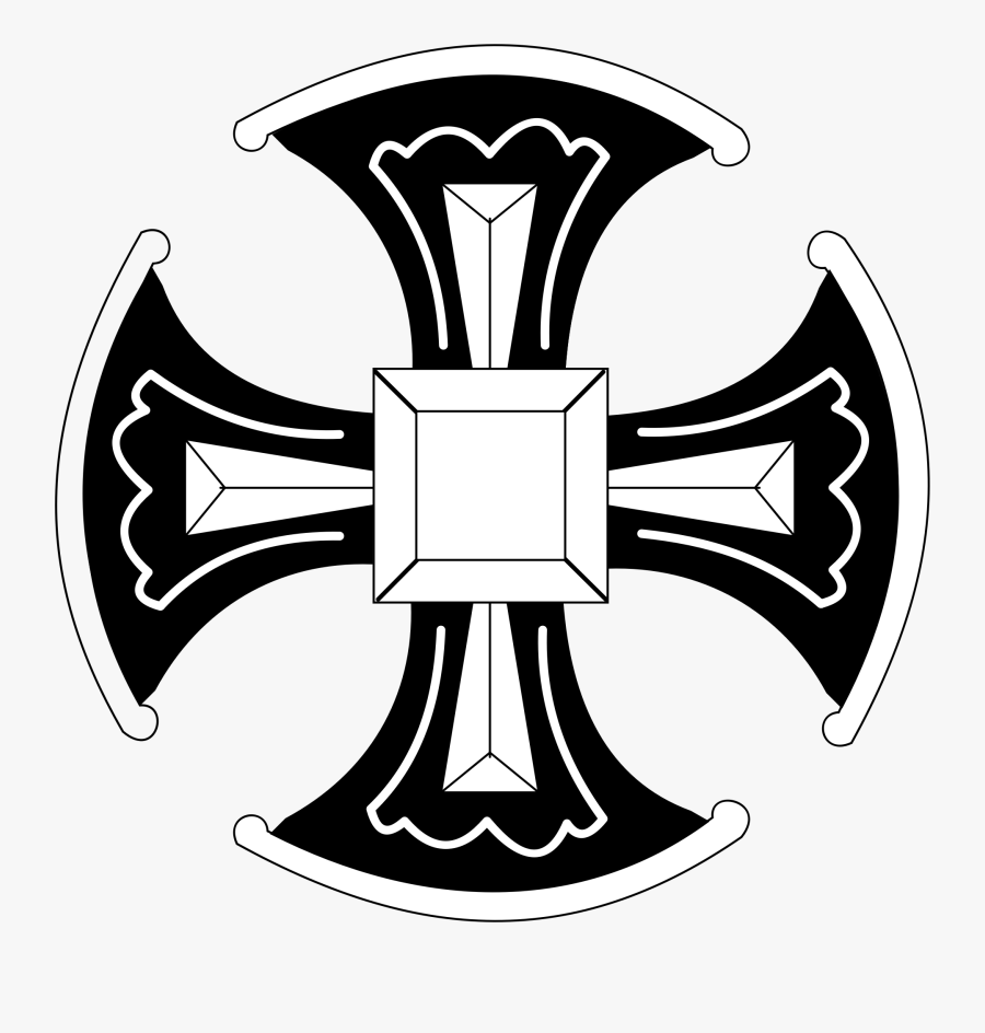 Line Art,monochrome Photography,symbol - Canterbury Cross Png, Transparent Clipart