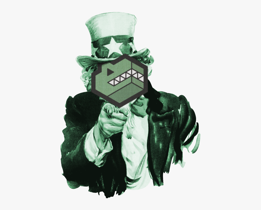 Uncle T-rex - Uncle Sam High Quality, Transparent Clipart