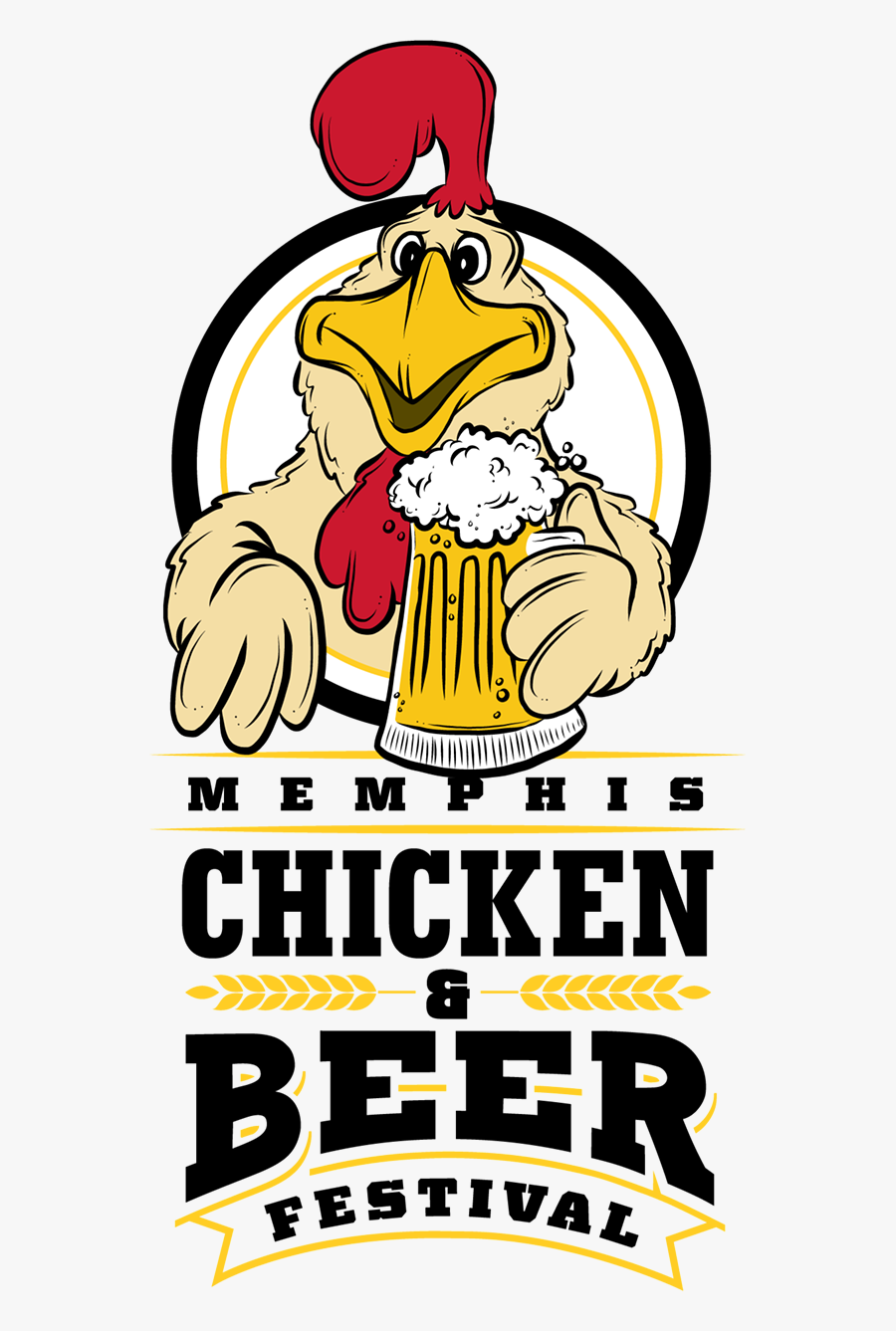 Memphis Chicken And Beer Festival, Transparent Clipart