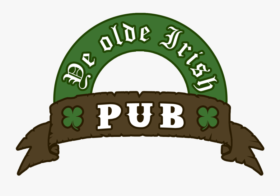 Art,font,graphics,plant - Ye Olde Irish Pub, Transparent Clipart