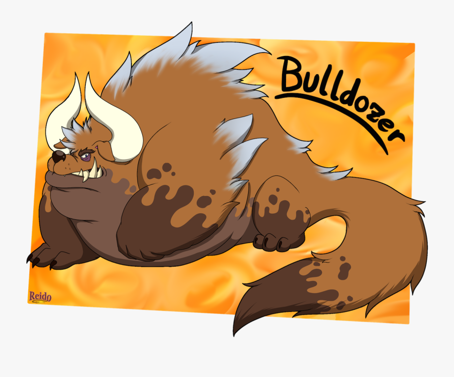 Mondomutt - Bulldozer - Illustration, Transparent Clipart