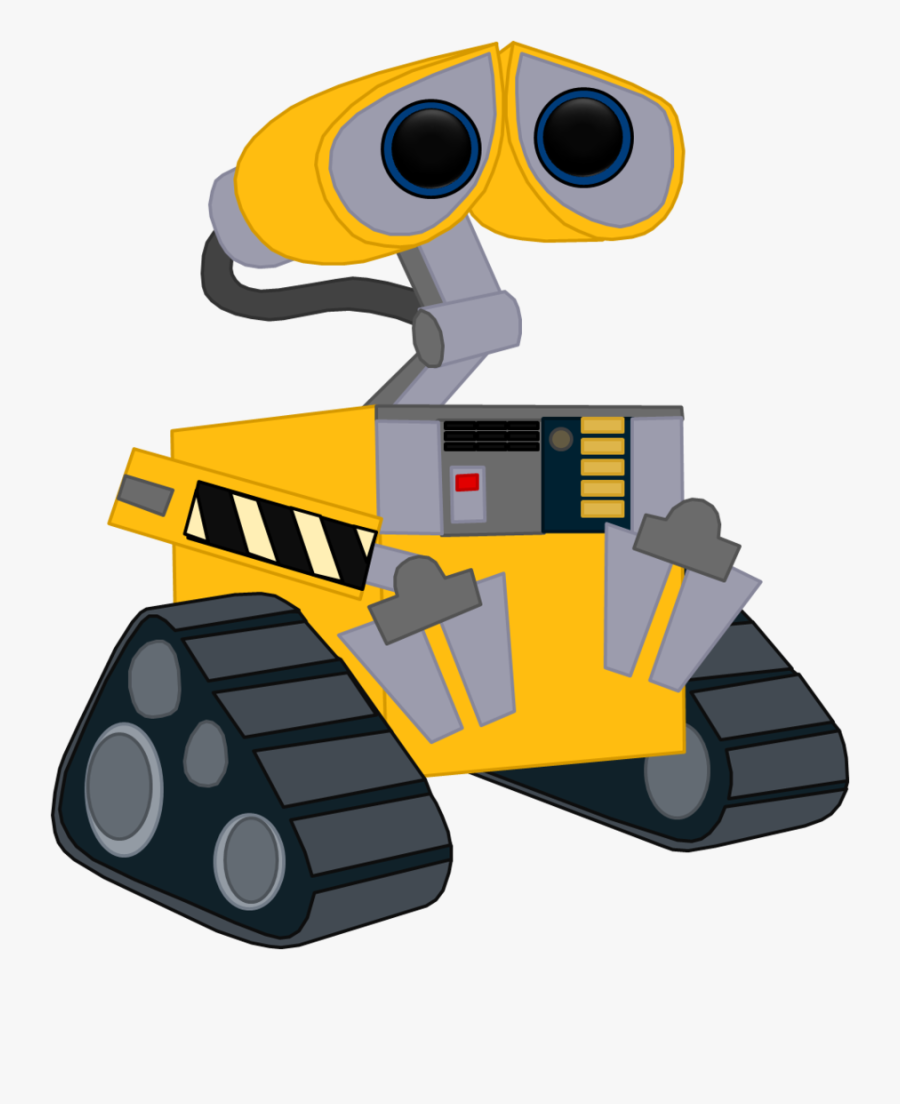 Wall-e Transparent Png - Wall E Robot Cartoon , Free Transparent Clipart - ...