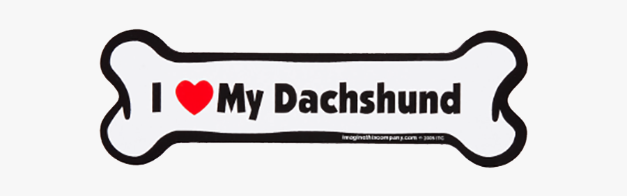 Dachshund Magnet, Transparent Clipart