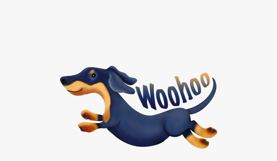 Dachshund Emoji Messages Sticker-10 - Transparent Dachshund Emoji, Transparent Clipart