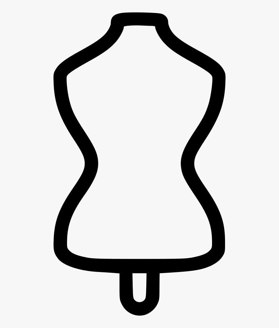 Dress Form Tailoring Dummy Mannequin, Transparent Clipart