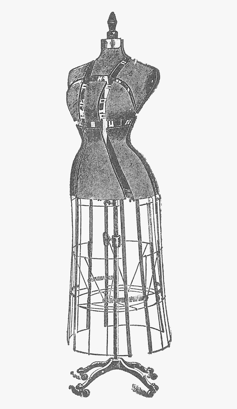 Dress Form, Transparent Clipart