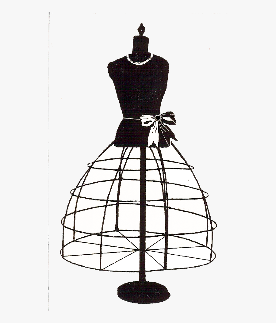 Vintage Dress Form Png, Transparent Clipart