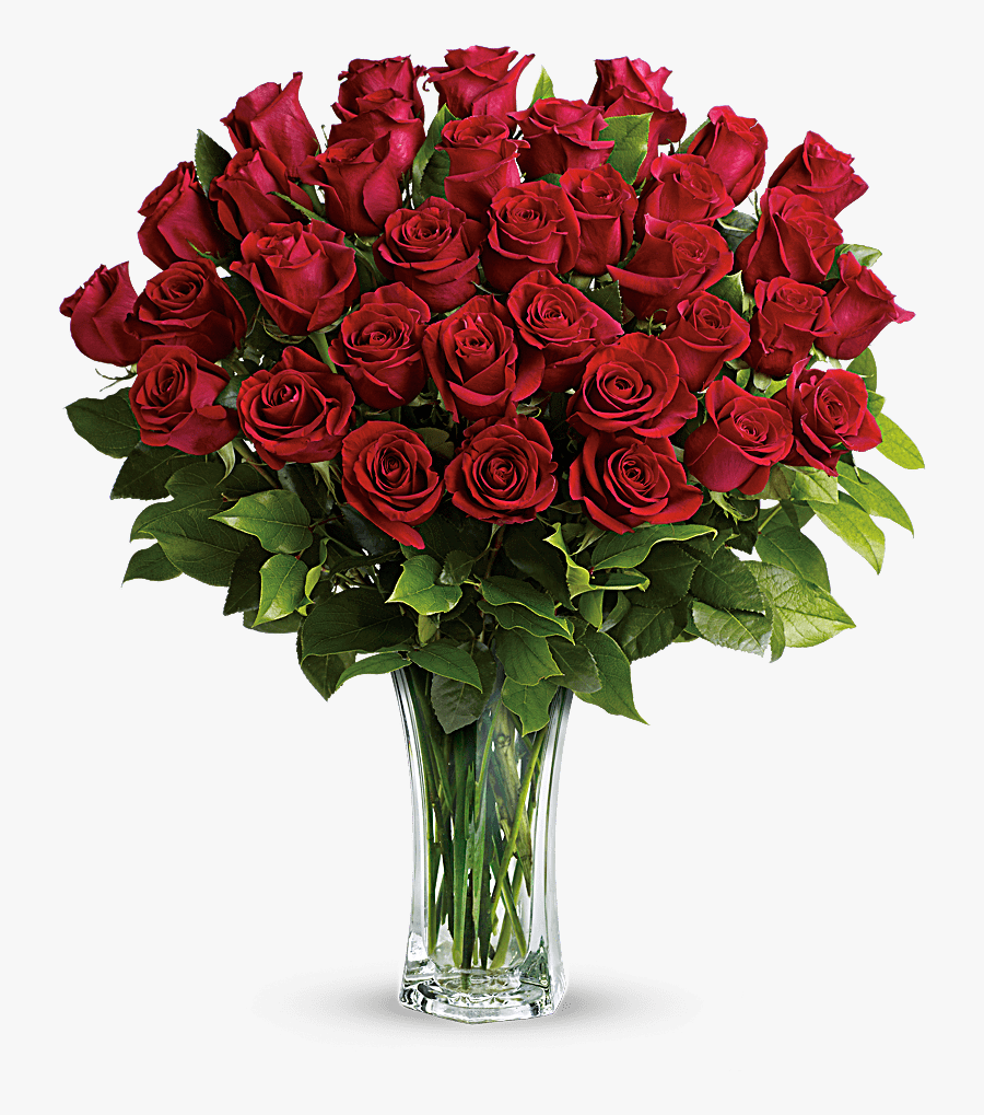Clip Art Red Roses Pictures - Букет Цветов Png, Transparent Clipart