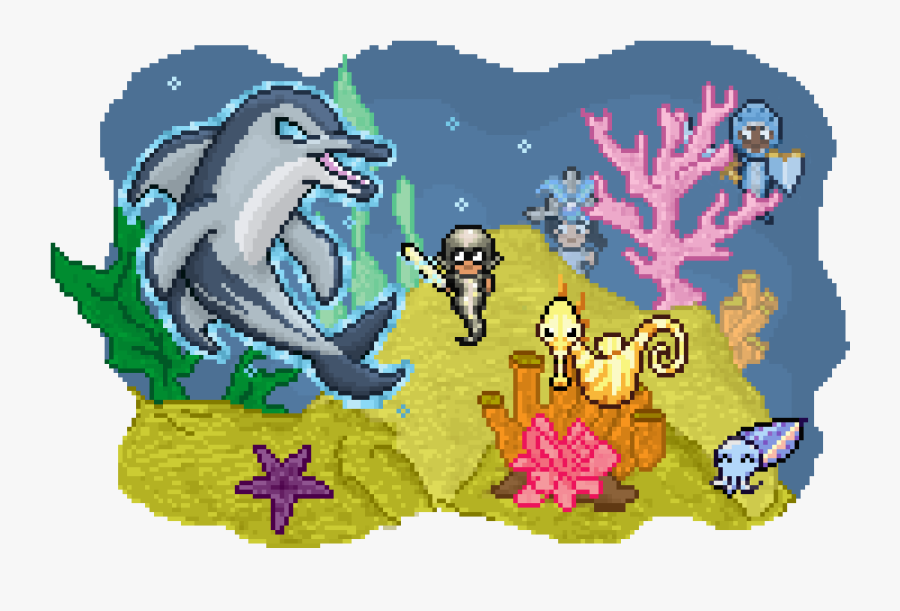 Weekly Status Report - Habitica Dolphin, Transparent Clipart