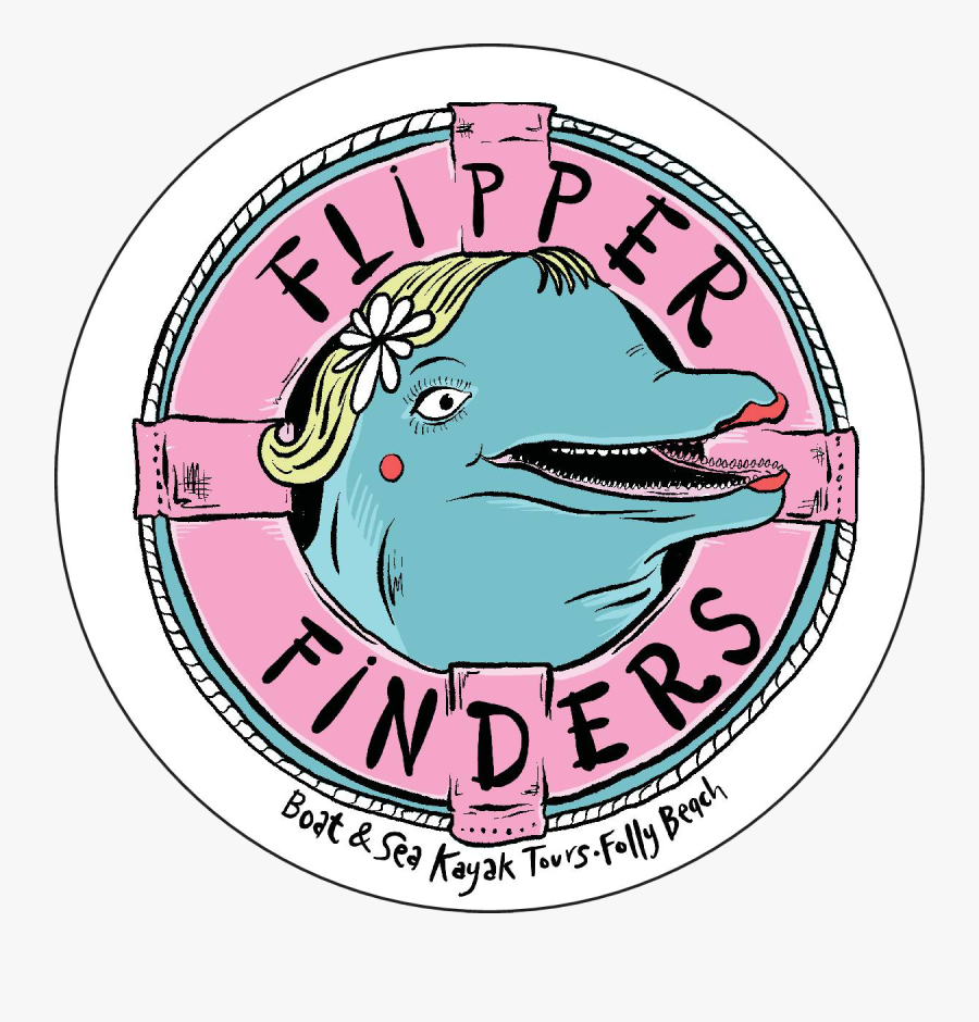 Flipper Finders Female Logo, Transparent Clipart