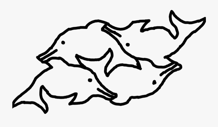 #dolphin #dolphins #repeating #pattern #ftegeometricpattern, Transparent Clipart