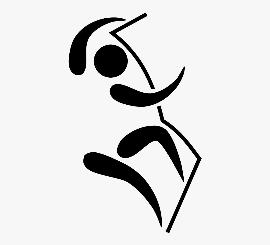 Sport Climbing Olympic Logo, Transparent Clipart