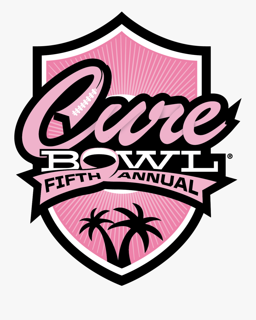 Cure Bowl 2020 Logo, Transparent Clipart