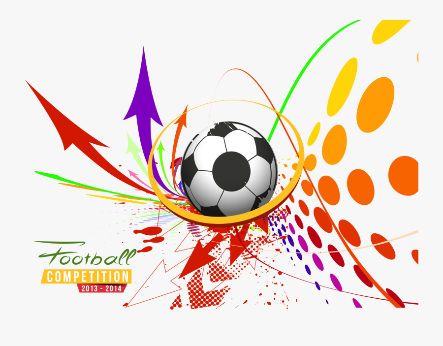 Vector Poster Football Sport Sports Free Transparent - Transparent Background Sports Png, Transparent Clipart