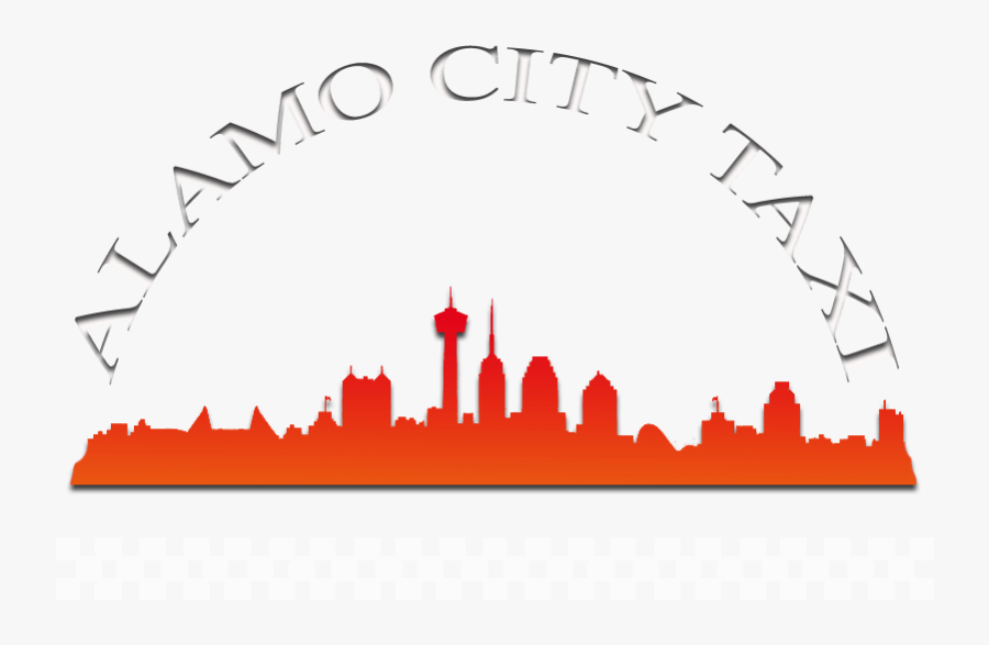 Alamo City Taxi, Transparent Clipart