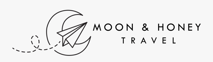 Moon & Honey Travel - Line Art, Transparent Clipart