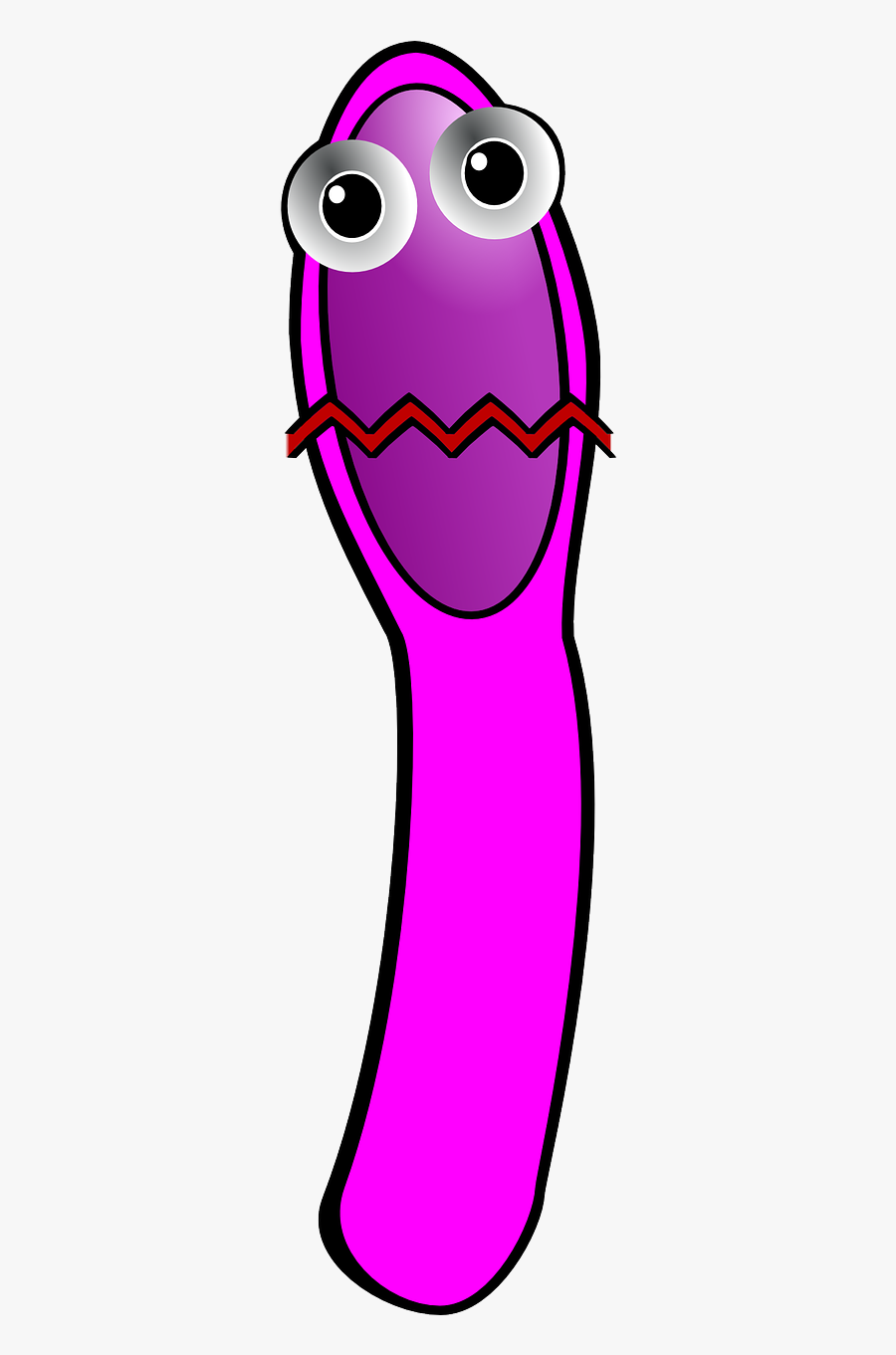 Worm Bacteria Virus Free Picture - Cartoon Image Of Tetanus, Transparent Clipart