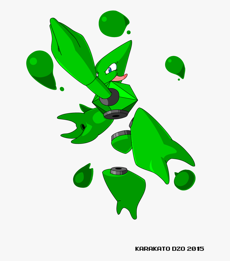 Rmdb - Virus Man Megaman Rock Force, Transparent Clipart