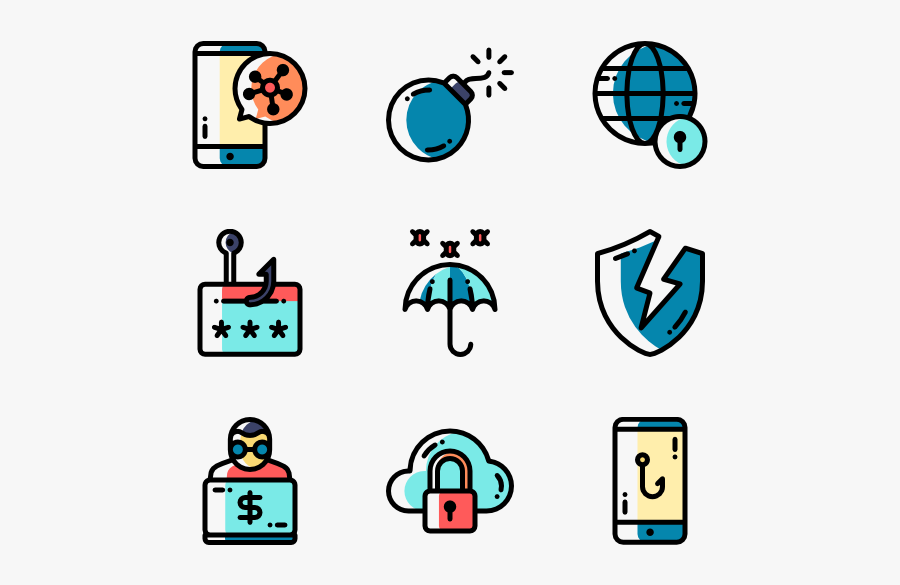 Cyber Crime, Transparent Clipart